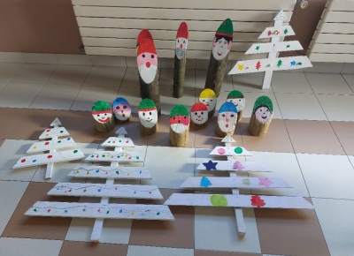 Atelier créatif de noël et atelier jeux de société