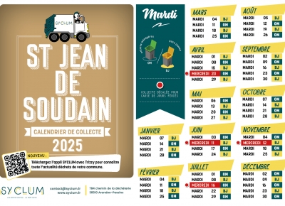 Calendrier de collecte 2025