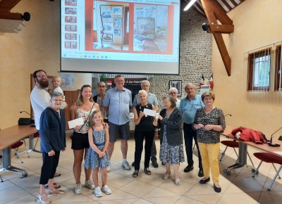 LA SOIE SAINT-JEANNAISE – REMISE DE CHEQUES LE VENDREDI 12 JUILLET 2024