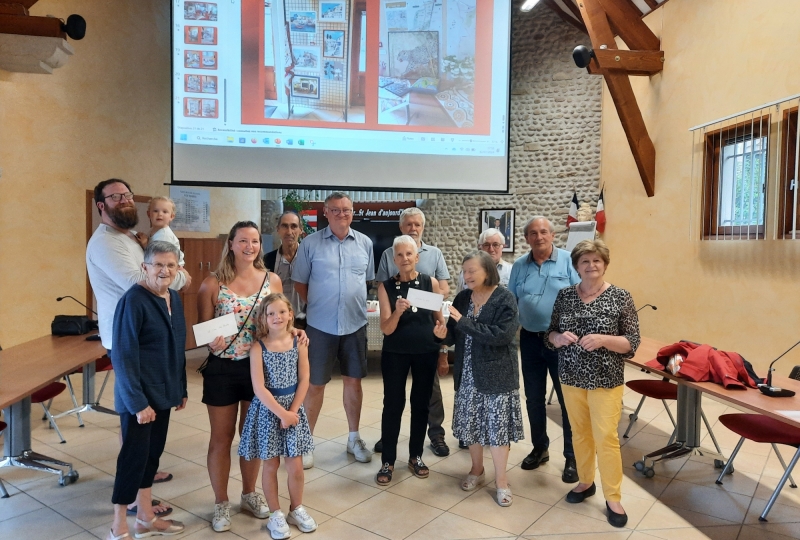 LA SOIE SAINT-JEANNAISE – REMISE DE CHEQUES LE VENDREDI 12 JUILLET 2024